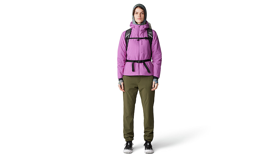 Mountain Hardwear Kor Stasis Hoody - Womens, Lilac Glow, Small, 2092751537-S