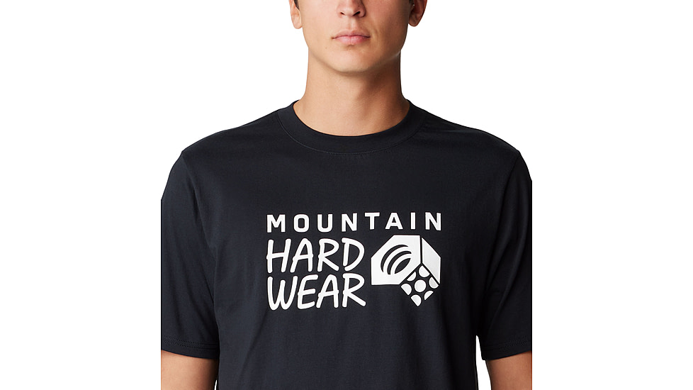 Mountain Hardwear Logo Short Sleeve Shirt - Mens, Black, XXL, 190423059812