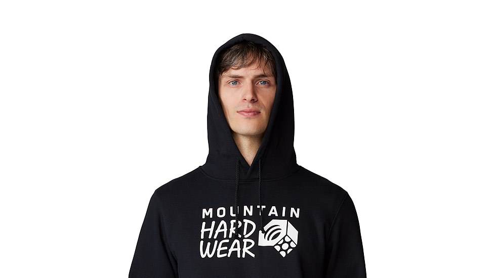 Mountain Hardwear MHW Logo PO Hoody - Mens, 010, L, 2100581-010-L