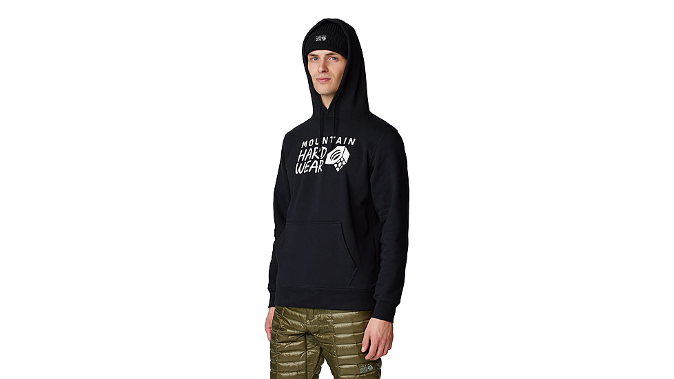 Mountain Hardwear MHW Logo PO Hoody - Mens, 010, L, 2100581-010-L