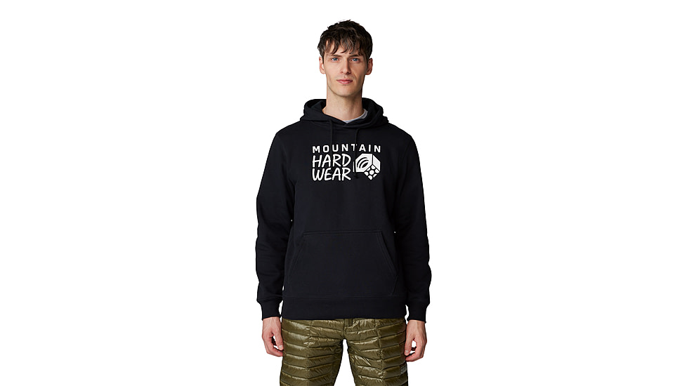 Mountain Hardwear MHW Logo PO Hoody - Mens, 010, L, 2100581-010-L