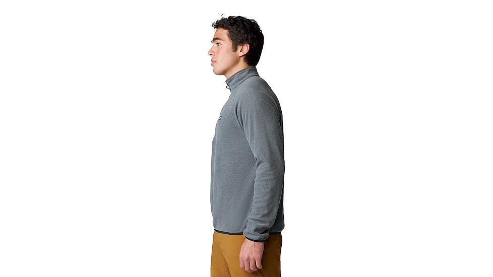 Mountain Hardwear Microchill 1/4 Zip Pullover - Mens, 007, XL, 2104711-007-XL