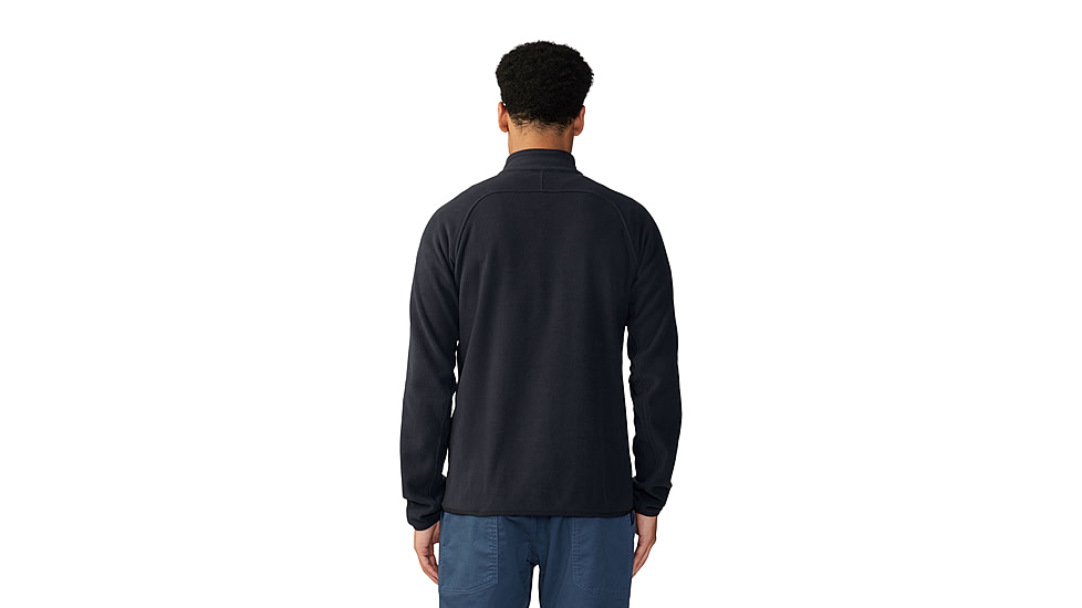 Mountain Hardwear Microchill 1/4 Zip Pullover - Mens, 010, XL, 2104711-010-XL