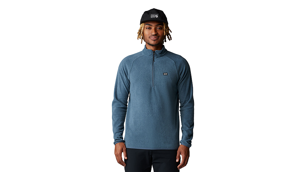 Mountain Hardwear Microchill 1/4 Zip Pullover - Mens, 430, XL, 2104711-430-XL