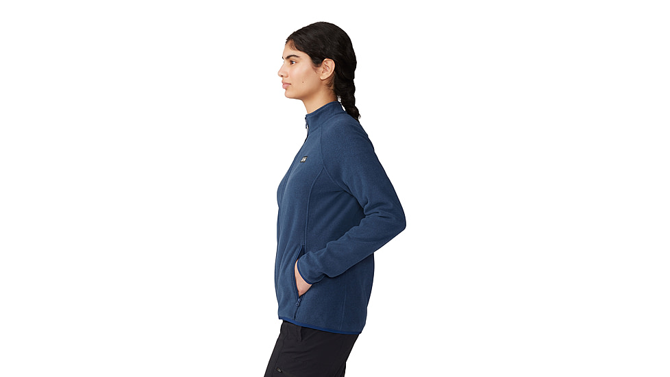 Mountain Hardwear Microchill Full Zip Jacket - Womens, 401, L, 2104881-401-L