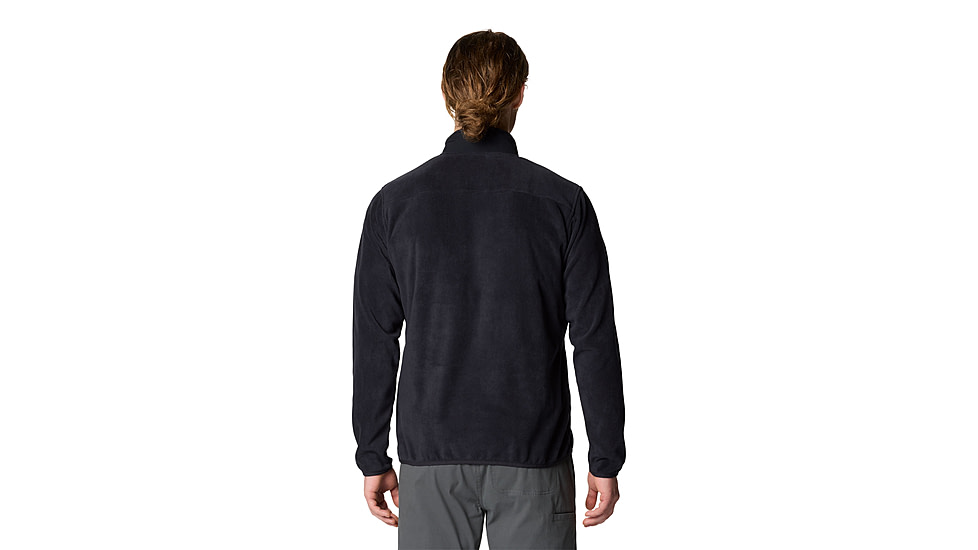 Mountain Hardwear Microchill Snap Pullover - Mens, 010, L, 2083681-010-L