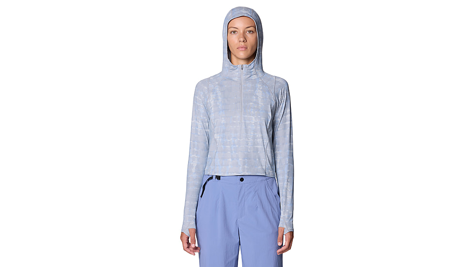 Mountain Hardwear Crater Lake Half Zip Crop Hoody - Womens