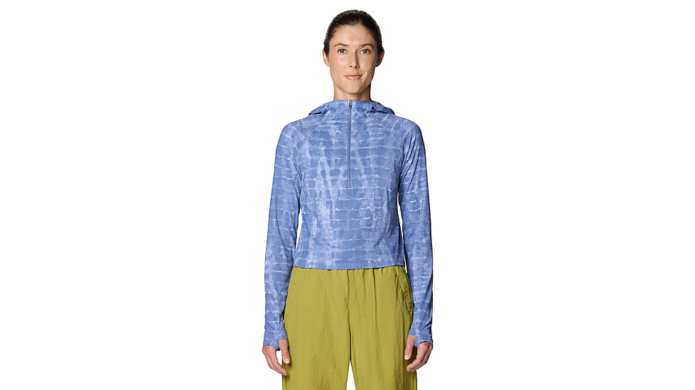 Mountain Hardwear Crater Lake Half Zip Crop Hoody - Womens