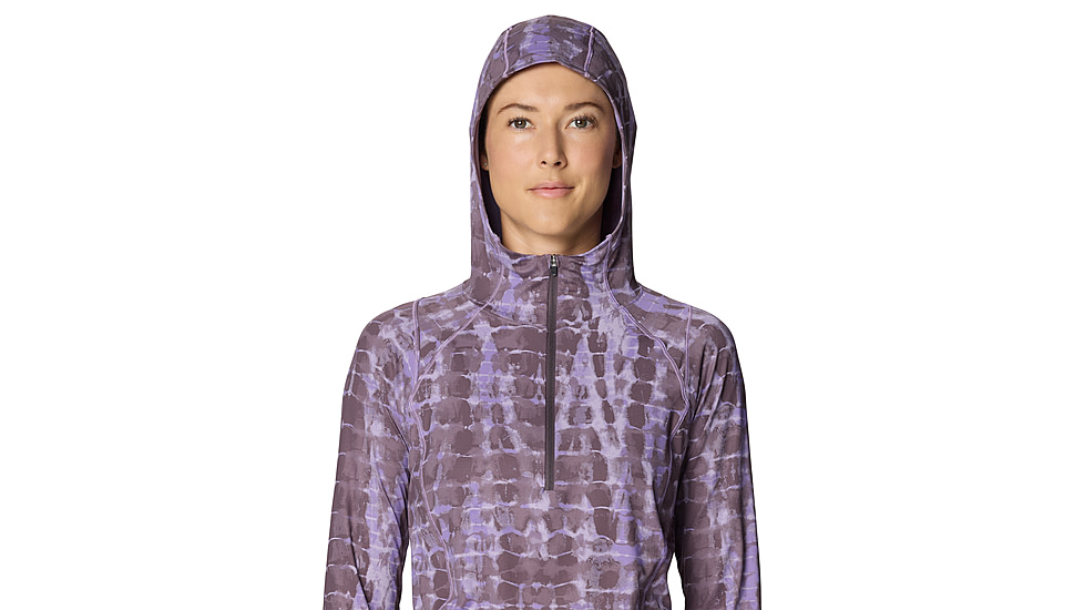 Mountain Hardwear Crater Lake Half Zip Crop Hoody - Womens