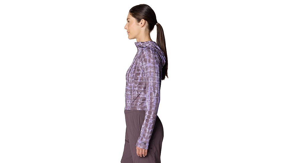 Mountain Hardwear Crater Lake Half Zip Crop Hoody - Womens
