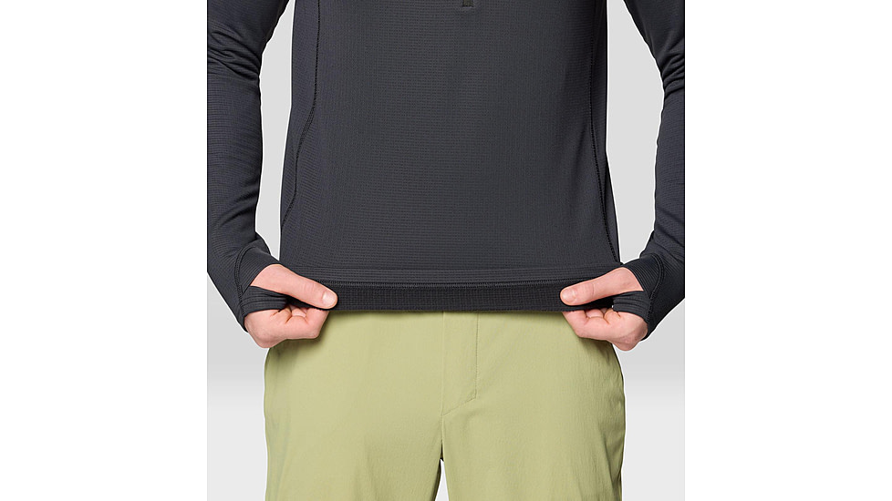 Mountain Hardwear Crater Lake Heavyweight Half Zip Hoody - Mens