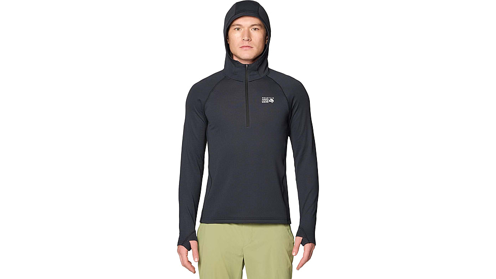 Mountain Hardwear Crater Lake Heavyweight Half Zip Hoody - Mens