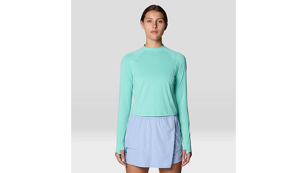 Mountain Hardwear Crater Lake Long Sleeve Crop - Womens
