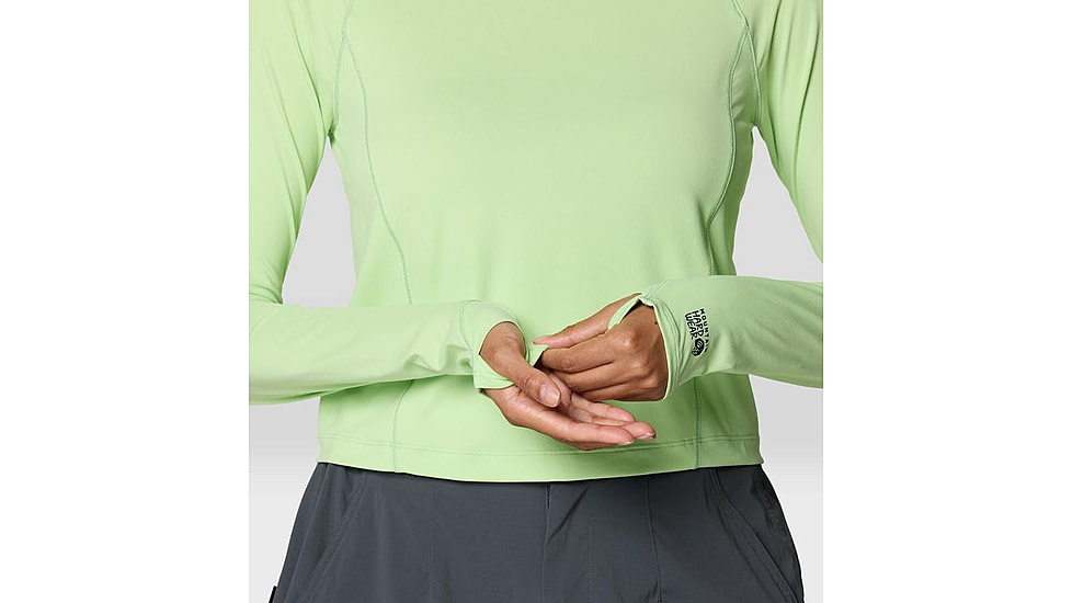 Mountain Hardwear Crater Lake Long Sleeve Crop - Womens