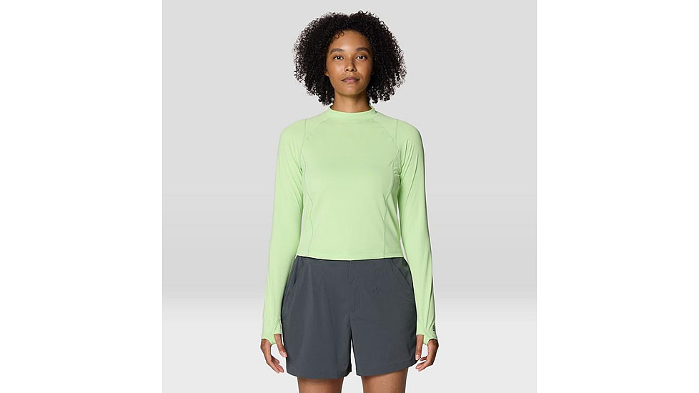 Mountain Hardwear Crater Lake Long Sleeve Crop - Womens
