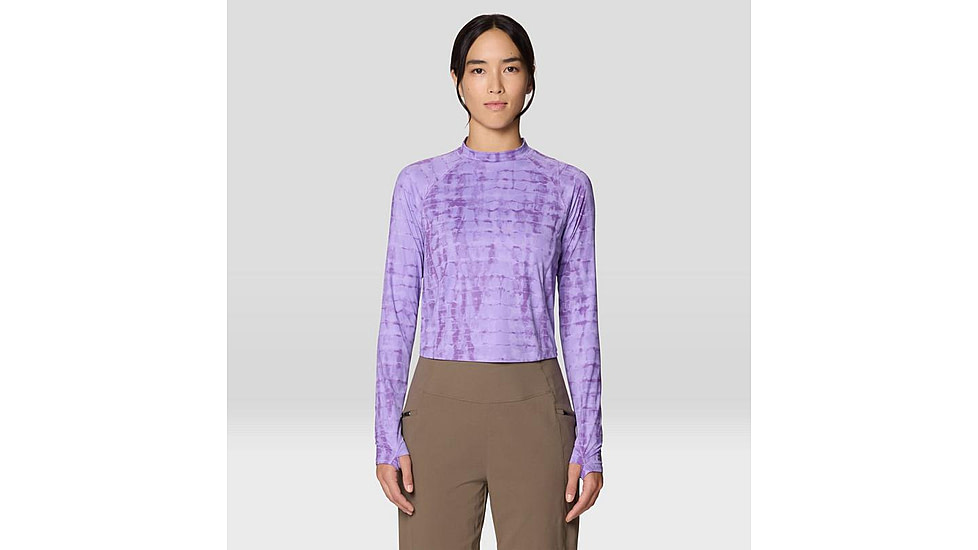 Mountain Hardwear Crater Lake Long Sleeve Crop - Womens