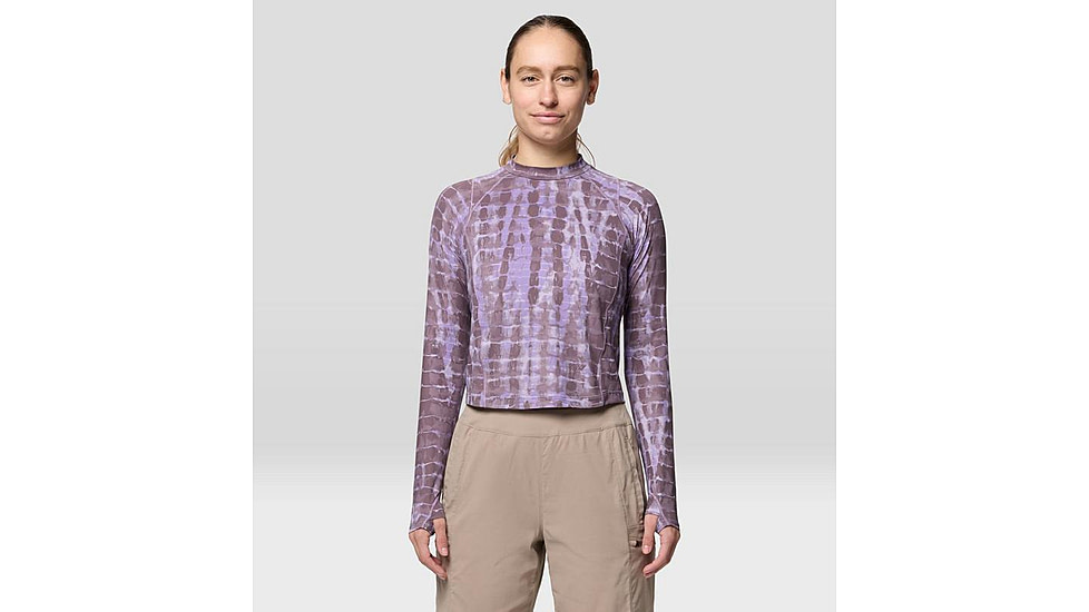 Mountain Hardwear Crater Lake Long Sleeve Crop - Womens