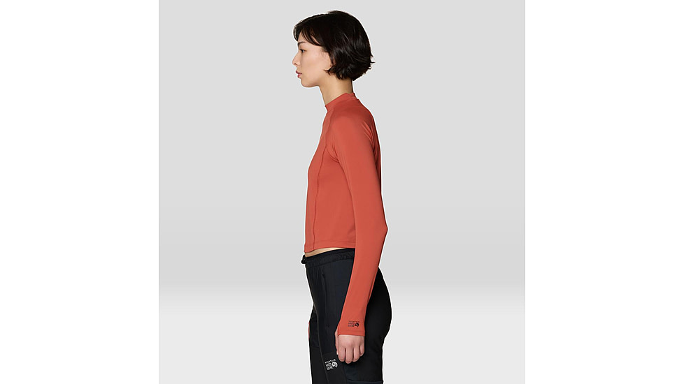 Mountain Hardwear Crater Lake Long Sleeve Crop - Womens