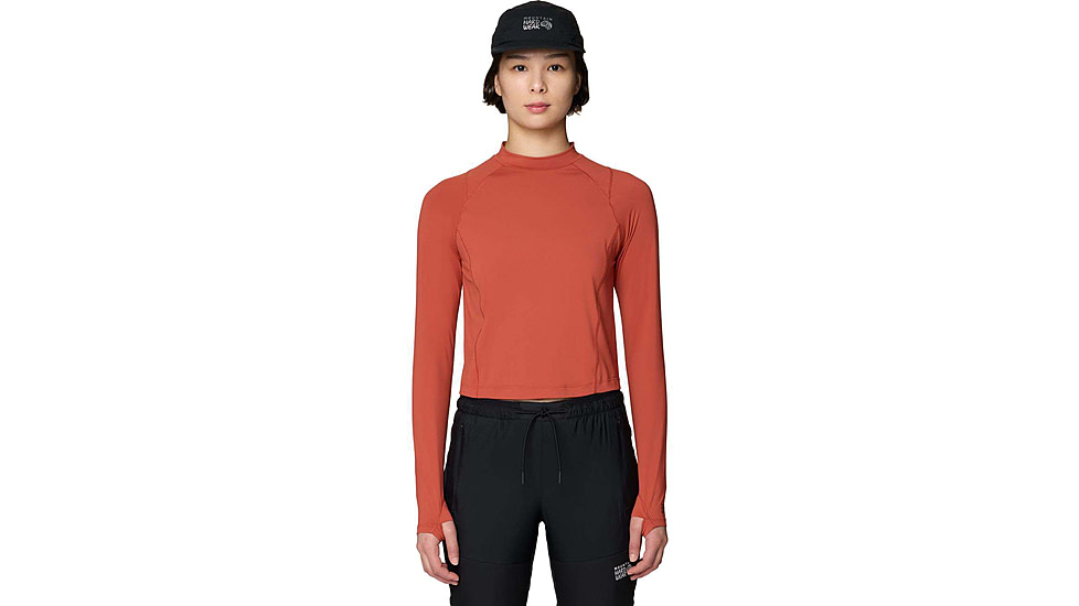 Mountain Hardwear Crater Lake Long Sleeve Crop - Womens
