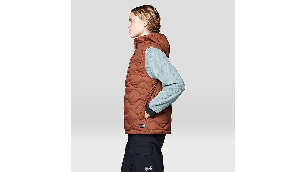 Mountain Hardwear Seek Out Snap Neck Vest - Womens