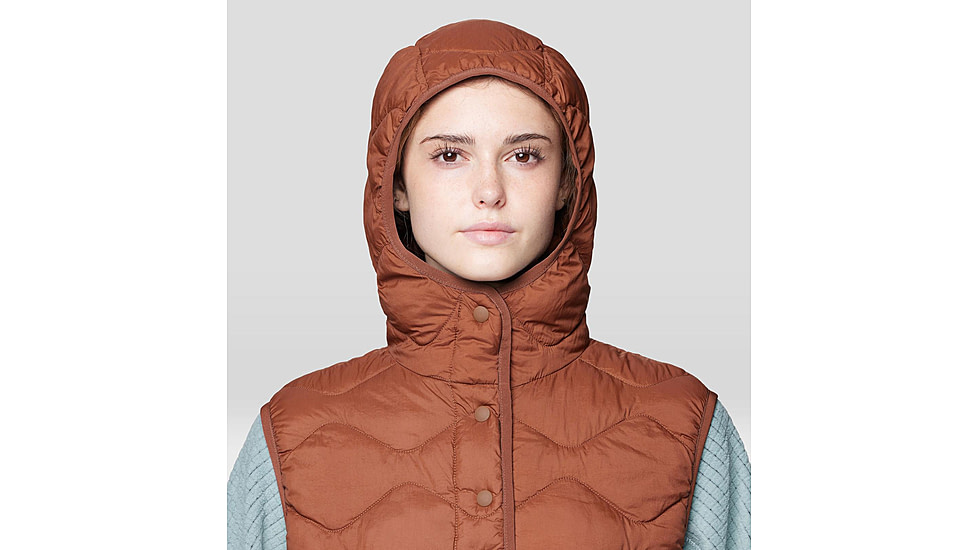 Mountain Hardwear Seek Out Snap Neck Vest - Womens