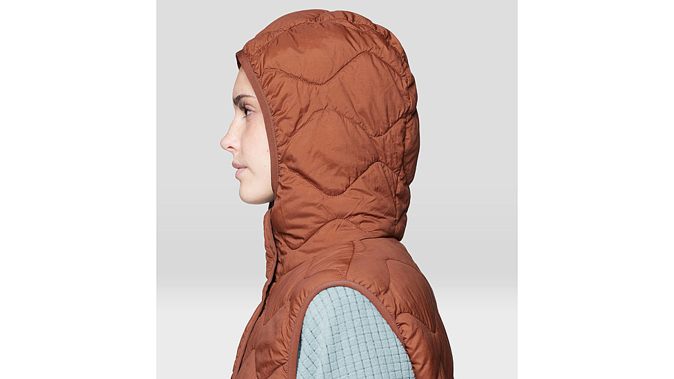 Mountain Hardwear Seek Out Snap Neck Vest - Womens
