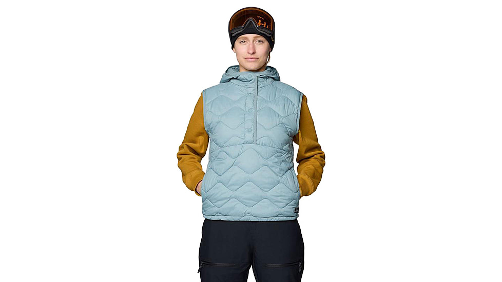 Mountain Hardwear Seek Out Snap Neck Vest - Womens