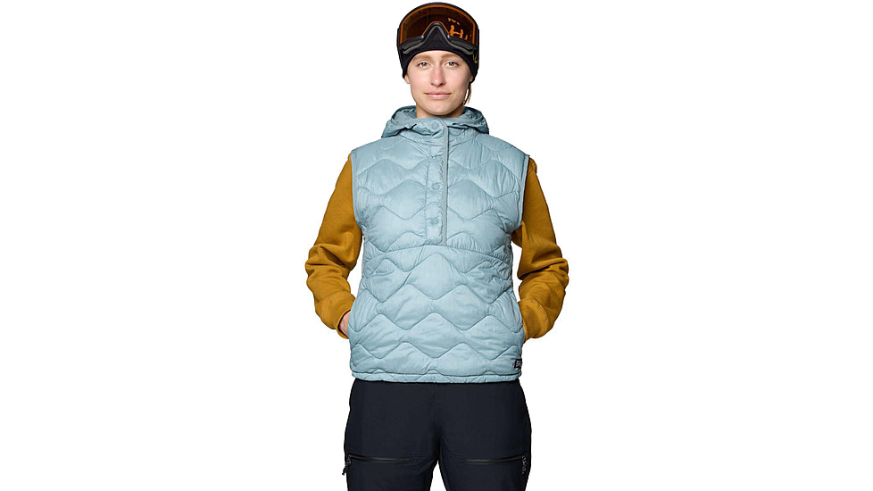 Mountain Hardwear Seek Out Snap Neck Vest - Womens