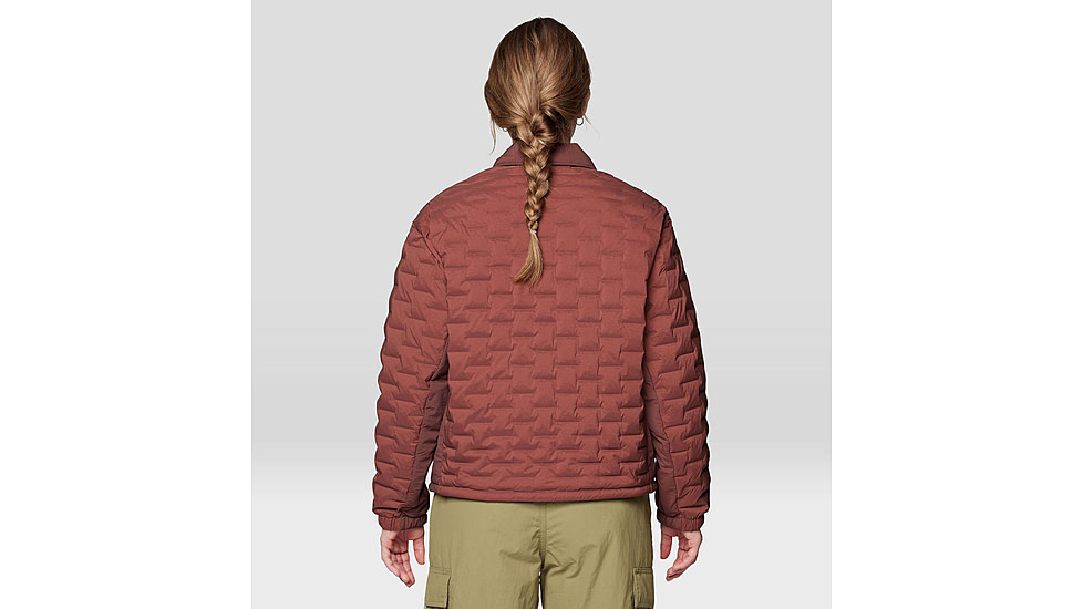 Mountain Hardwear Stretchdown Light Snap Jacket - Womens