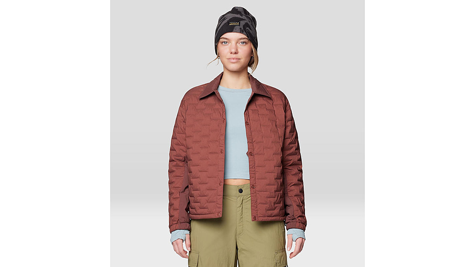 Mountain Hardwear Stretchdown Light Snap Jacket - Womens