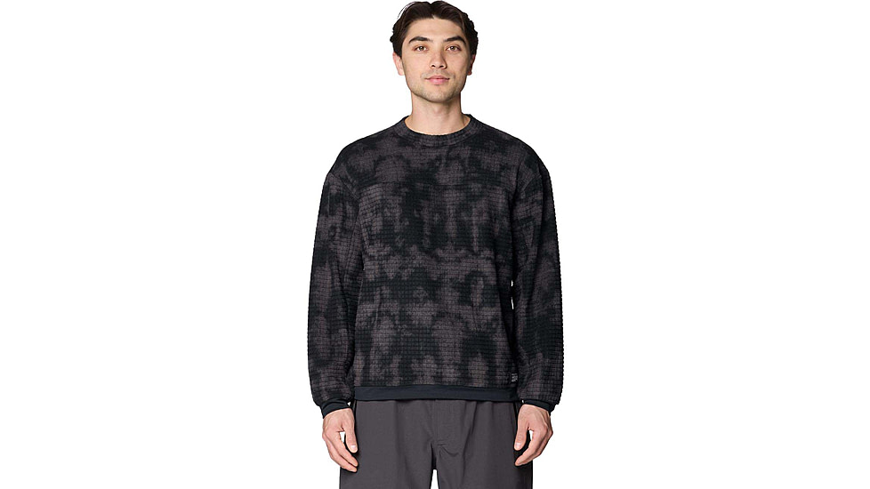 Mountain Hardwear Summit Grid Big Grid Pullover Crew - Mens
