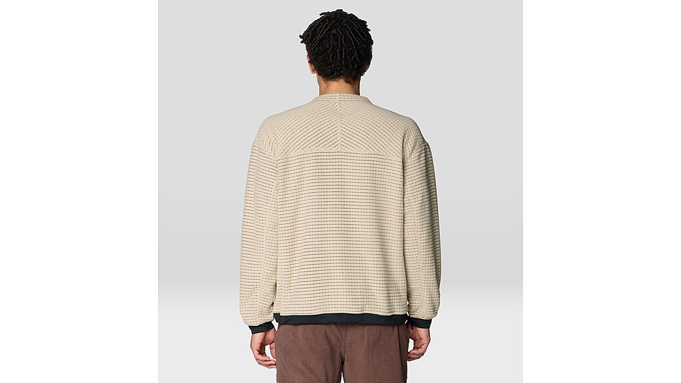 Mountain Hardwear Summit Grid Big Grid Pullover Crew - Mens