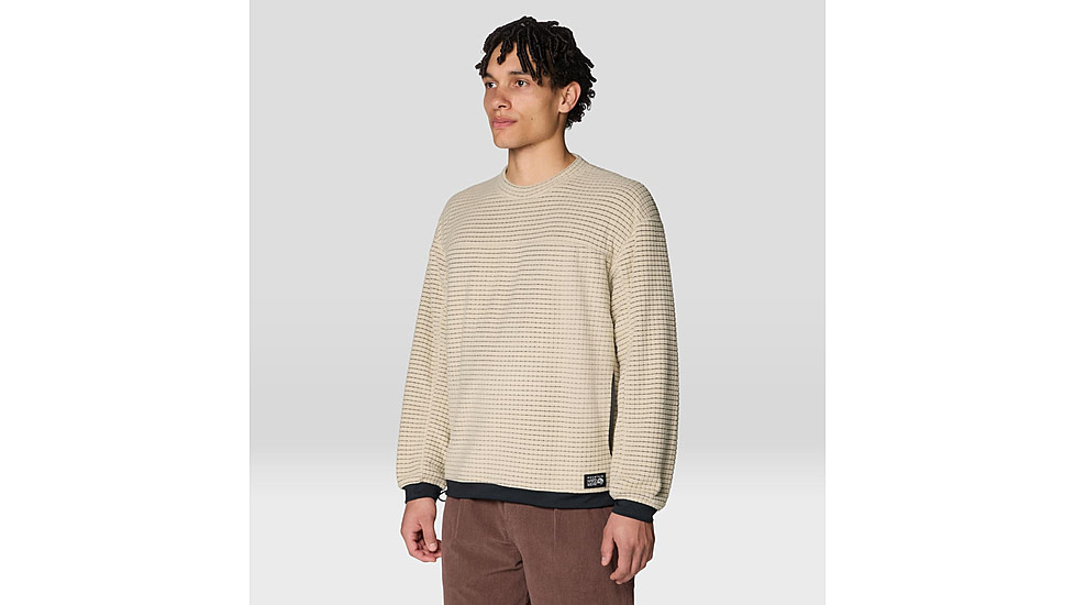 Mountain Hardwear Summit Grid Big Grid Pullover Crew - Mens