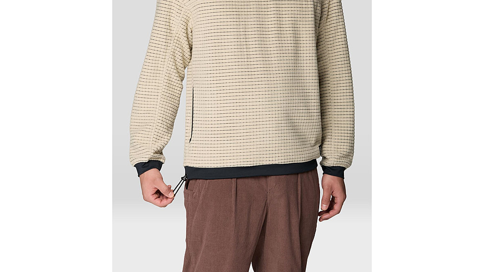 Mountain Hardwear Summit Grid Big Grid Pullover Crew - Mens