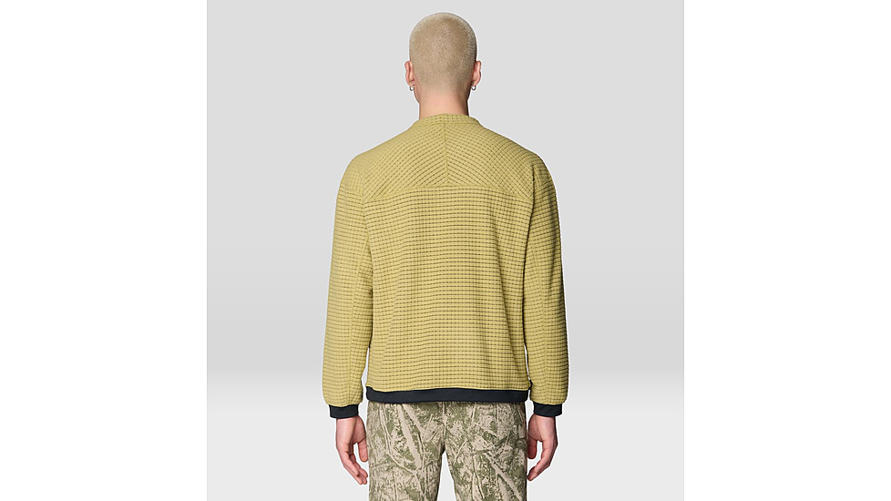 Mountain Hardwear Summit Grid Big Grid Pullover Crew - Mens