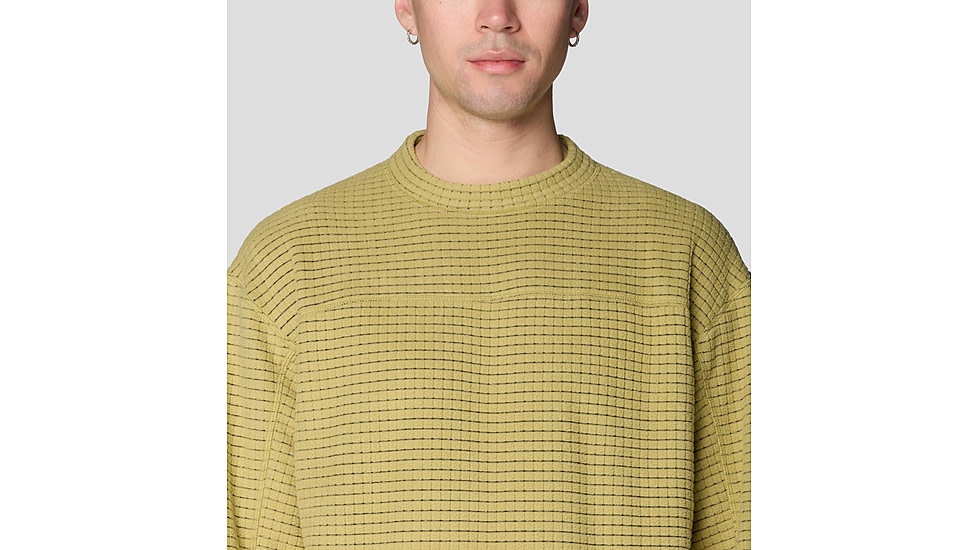 Mountain Hardwear Summit Grid Big Grid Pullover Crew - Mens