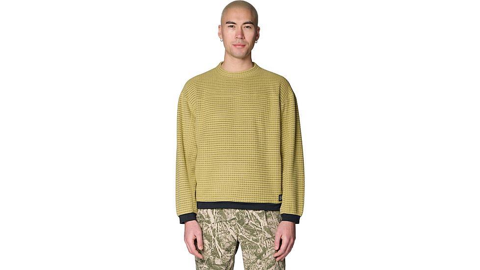 Mountain Hardwear Summit Grid Big Grid Pullover Crew - Mens