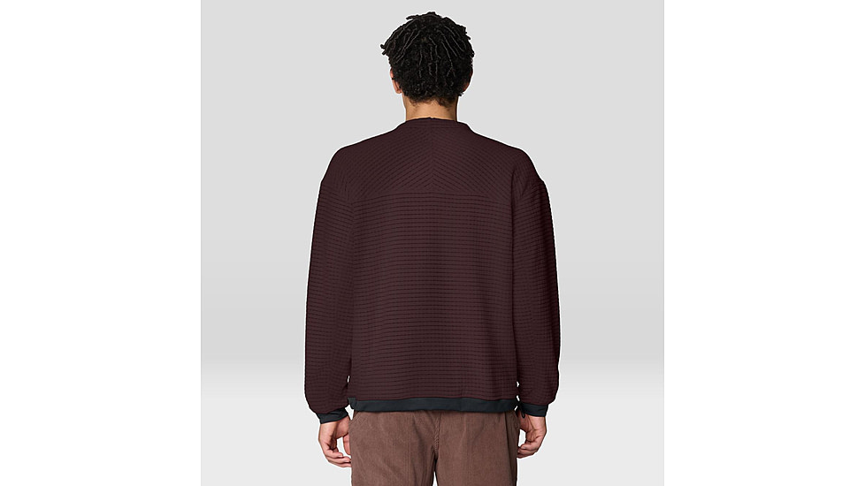 Mountain Hardwear Summit Grid Big Grid Pullover Crew - Mens