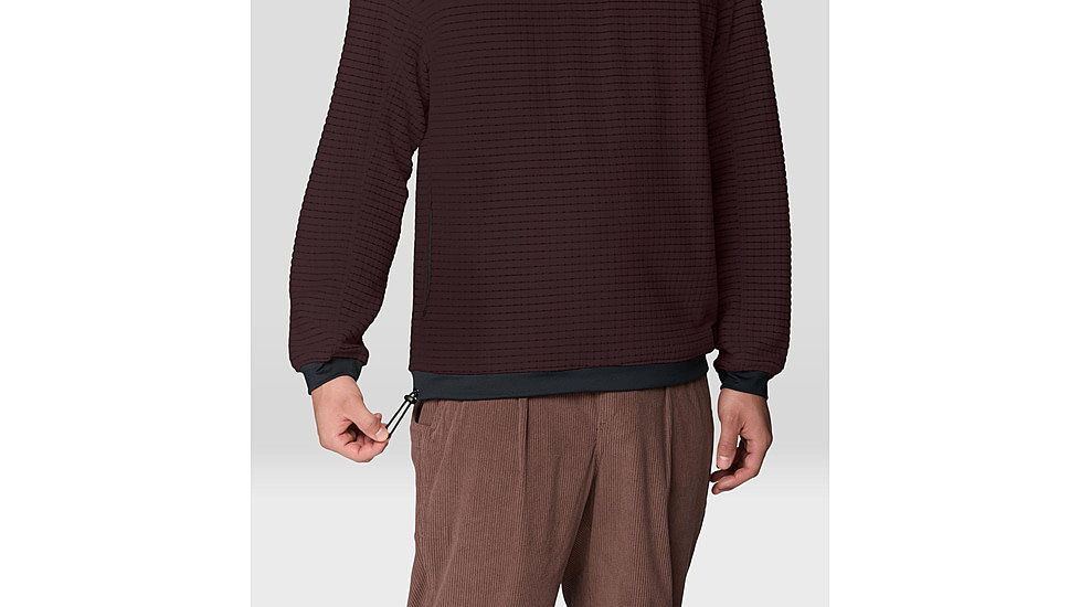 Mountain Hardwear Summit Grid Big Grid Pullover Crew - Mens