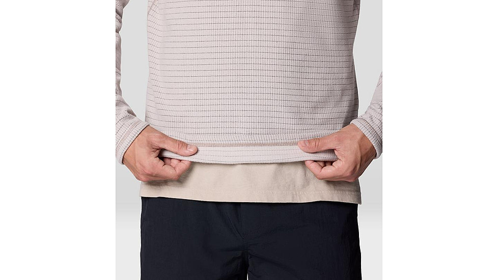 Mountain Hardwear Summit Grid Half Zip Shirt - Mens