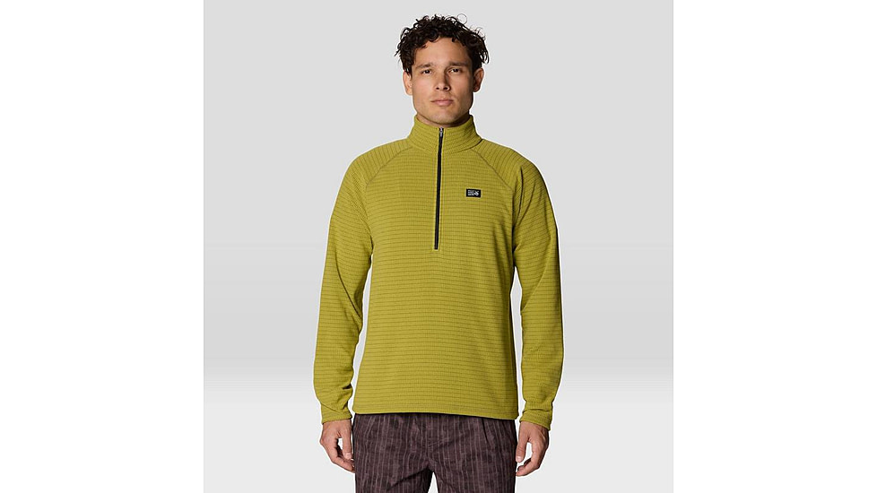 Mountain Hardwear Summit Grid Half Zip Shirt - Mens