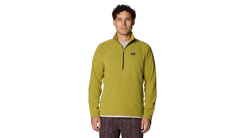 Mountain Hardwear Summit Grid Half Zip Shirt - Mens