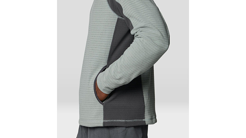 Mountain Hardwear Summit Grid Zip Hoody - Mens