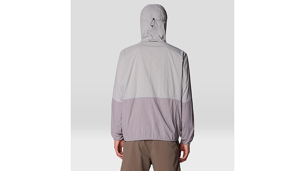 Mountain Hardwear Wind Veil Hooded Jacket - Men's, Approaching Storm, Half Moon Grey, XXL, 2146681-038-XXL
