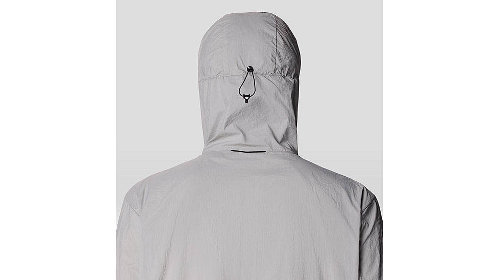 Mountain Hardwear Wind Veil Hooded Jacket - Men's, Approaching Storm, Half Moon Grey, XXL, 2146681-038-XXL