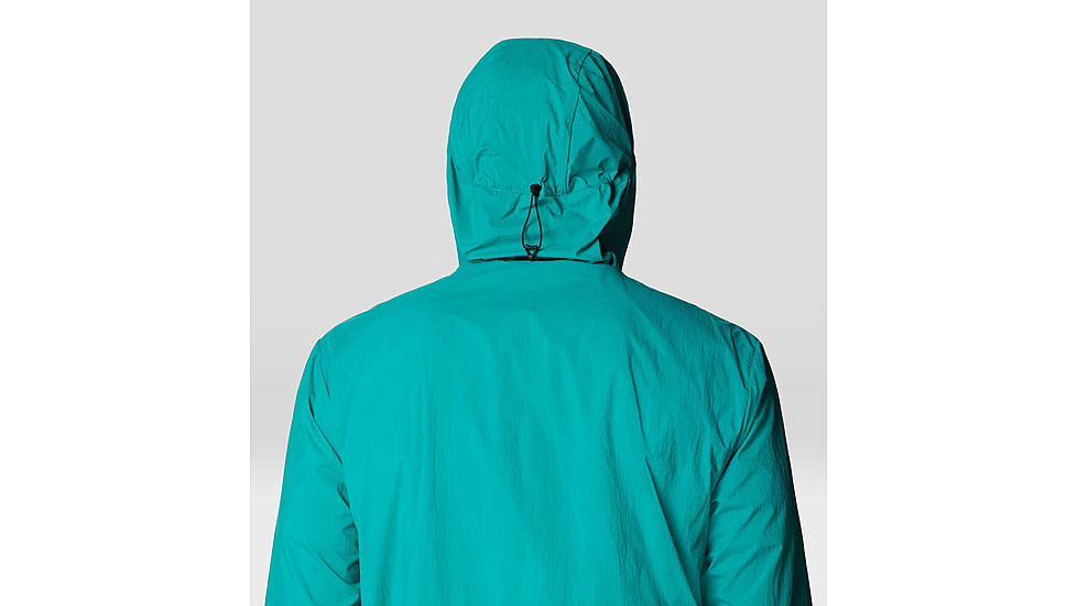 Mountain Hardwear Wind Veil Hooded Jacket - Men's, Jack Pine, Blupernova, M, 2146681-314-M