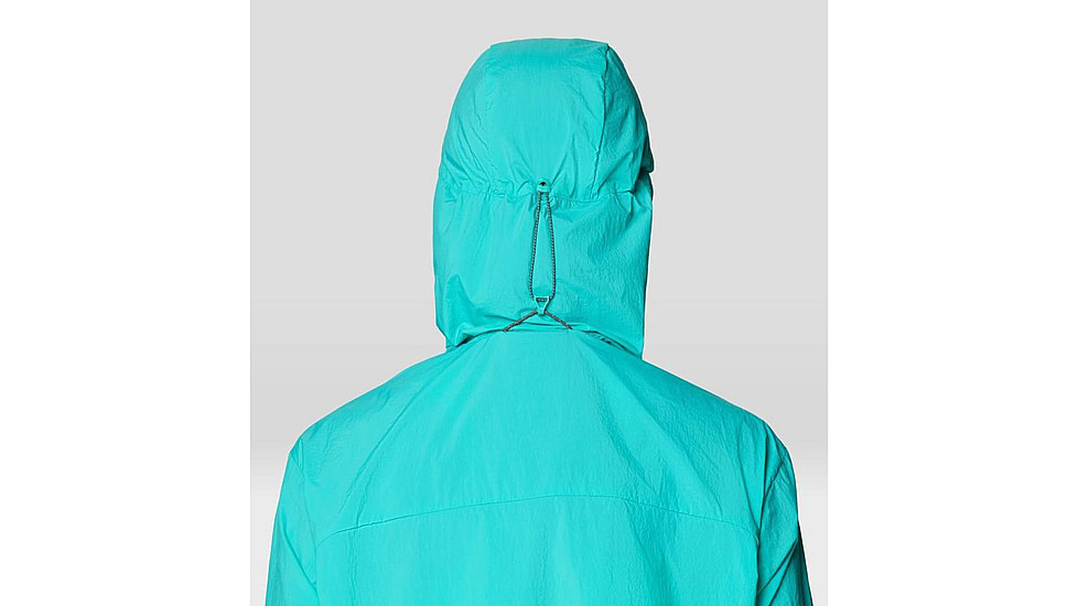 Mountain Hardwear Wind Veil Hooded Jacket - Women's, Aqua Marina, M, 2146771-354-M