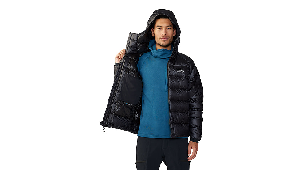 Mountain Hardwear Phantom Alpine Down Hooded Jacket - Mens, 010, S, 2092271-010-S