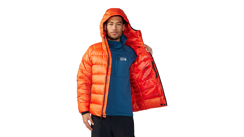 Mountain Hardwear Phantom Alpine Down Hooded Jacket - Mens, 842, L, 2092271-842-L