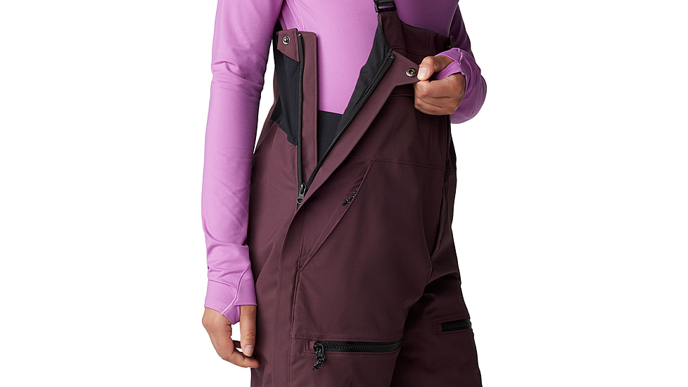 Mountain Hardwear Powder Maven Bib - Womens, 513, LxR, 2092891-513-LxR